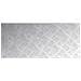 Dischi Quadrati 4 pcs Argento 70 x 30 cm Alluminio - Foto miniatura 5