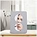 Specchio Per Trucco Led Con Ingrandimento 3x - Portatile E Regolabile - Foto miniatura 3