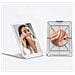 Specchio Per Trucco Led Con Ingrandimento 3x - Portatile E Regolabile - Foto miniatura 4