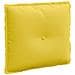 Cuscino per Schiena Giallo Chiaro 50 x 19 x 45 cm Tessuto - Foto miniatura 1