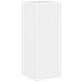 Set di Mobiletto da TV a Parete 6 pcs Bianco Lucido - Foto miniatura 8