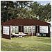 Tenda per feste a pop-up 575 x 289 x 245 cm Marrone - Foto miniatura 2