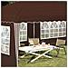 Tenda per feste a pop-up 575 x 289 x 245 cm Marrone - Foto miniatura 3