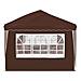Tenda per feste a pop-up 575 x 289 x 245 cm Marrone - Foto miniatura 6