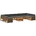 Set divani con cuscino 11 pcs Legno di Acacia Massello - Foto miniatura 1