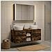 Set di mobili per il bagno 4 pcs Rovere Fumo - Foto miniatura 5