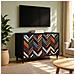 Mobile TV OMMEN 69 x 33 x 50,5 cm Rovere Nero - Foto miniatura 2