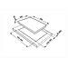 Piano Cottura SRV864POGH a Gas 4 Fuochi Gas da 60 cm Colore Panna - Foto miniatura 5