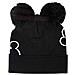 Disney Mickey Mouse Bobble Beanie & Scarf Gift Set Sciarpa, Cappello E Guanti, Nero Black, Taglia Unica Unisex-adulto - Foto miniatura 2