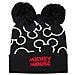 Disney Mickey Mouse Bobble Beanie & Scarf Gift Set Sciarpa, Cappello E Guanti, Nero Black, Taglia Unica Unisex-adulto - Foto miniatura 4
