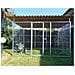 Box Per Cani Singolo Da Esterno In Rete Con Copertura Zincatura A Caldo Dimensioni 300 X 200 X H 180 Cm - Foto miniatura 2