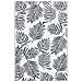 Tappeto Da Esterni Bianco E Nero 160x230 Cm In Pp - Foto miniatura 1