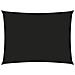Parasole a Vela Oxford Rettangolare 2x3,5 m Nero - Foto miniatura 1