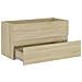 Mobile Lavabo Rovere Sonoma 90x38,5x45 cm in Legno Multistrato - Foto miniatura 5