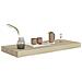 Scaffale A Parete Rovere 60x23,5x3,8 Cm In Mdf - Foto miniatura 3