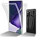 Custodia Compatibile Con Samsung Galaxy Note 20 Ultra In Transparente - 360° Full Body Copertura Protettiva - Protezione Anteriore E Posteriore, Protezione A Tutto Tondo Con Protezione Del Display - Foto miniatura 1