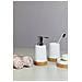 Dispenser Di Sapone In Bamboo, - Foto miniatura 3