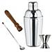 Set Shaker Per Cocktail Piccolo - Agitatore In Acciaio Inox 3 Pezzi - Foto miniatura 1
