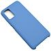 Custodia Tpu Silicone Lite Cover Soft-case Per Samsung Galaxy A03s A037 Blu - Foto miniatura 1