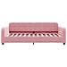 Letto Da Giorno Rosa 90x200 Cm In Velluto - Foto miniatura 3