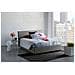 Letto Matrimoniale Bonella, Letto Contenitore Con Rivestimento In Tessuto, 100% Made In Italy, Apertura Frontale, Adatto Per Materasso Cm 160x200, Grigio - Foto miniatura 2