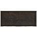 Piano Bagno Marrone Scuro 120x50x (2-6) cm Legno Trattato - Foto miniatura 3