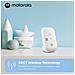 Baby Monitor Dect Wireless Pip10, Microfono Ad Alta Sensibilità, Avviso Di Suono E Fuori Portata, Controllo Del Volume, Unità Genitore Portatile - Foto miniatura 3