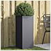 Fioriera Antracite 32x29x75 cm in Acciaio - Foto miniatura 2