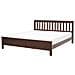 Letto Legno Di Pino Mayenne 180 X 200 Cm Marrone Scuro - Foto miniatura 9