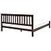 Letto Legno Di Pino Mayenne 180 X 200 Cm Marrone Scuro - Foto miniatura 11