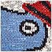 Set Di 2 Cuscini Gambir Cotone 45 X 45 Cm Blu - Foto miniatura 5