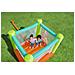 Bouncer salta e vola - mis. 194x175x170 cm - portata max 113 kg (3 bambini) - il kit include: 1 gonfiatore, 8 picchetti perl 'ancoraggio al terreno, kit di riparazione, sacca per il trasporto - Foto miniatura 18
