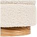 Pouf Contenitore Ogden Bouclé Bianco - Foto miniatura 5