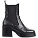 Chelsea Chunky Boot Stivaletti Pelle Scarpe Donna Nero Eu 39, En0en02340 Bds - Foto miniatura 1
