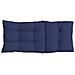 Cuscini Sedia Con Schienale Alto 4 Pz Blu Marino Tessuto Oxford - Foto miniatura 6