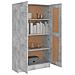 Lusso Casadino -  Libreria Grigio Cemento 82,5x30,5x150 Cm In Legno Multistrato - Foto miniatura 3