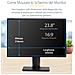 Filtro privacy per monitor da 23.8" 16:9, filtro di sicurezza in acrilico da appendere, pellicola protettiva ad installazione rapida, + /- 30 gradi, lucido - Foto miniatura 2