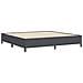 Letto  Grigio Scuro 200x200 cm Tessuto a Coste - Foto miniatura 6