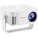 Proiettore Portatile Hd 1080p M60 (spina Europea + Manuale In 16 Lingue) Per Uso Domestico White - Foto miniatura 1