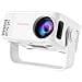 Proiettore Portatile Hd 1080p M60 (spina Europea + Manuale In 16 Lingue) Per Uso Domestico White - Foto miniatura 4