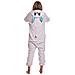 Pigiama Da Donna Tuta Kigurumi Onesie Coniglio Blu 175-185 Cm Xl - Foto miniatura 4