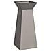Vaso a Pilastro 2 pcs Argento 40 x 40 x 100 cm Acciaio - Foto miniatura 1
