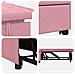 Divano Letto Rosa 67 x 194 x 38 cm Velluto - Foto miniatura 8