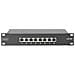 CAT 6A, pannello patch di classe E, schermato, nero - Foto miniatura 4