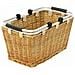Cesto Cestino In Vimini Per La Spesa Con Manici In Metallo Cm 47,5 X 28,5 X H 25 - Foto miniatura 5