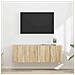 Mobile TV da parete 2 pcs Rovere Sonoma 59,5 x 31 x 40 cm - Foto miniatura 2