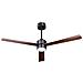 Ventilatore A Soffitto Con Luce Jeremy Con Telecomando Led Marrone - Foto miniatura 2
