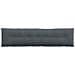 Cuscino per Schiena Grigio scuro 200 x 50 cm Tessuto in Cords - Foto miniatura 6
