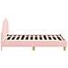 Struttura letto bambini con testata Rosa 80 x 160 cm - Foto miniatura 5