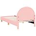 Struttura letto bambini con testata Rosa 80 x 160 cm - Foto miniatura 6